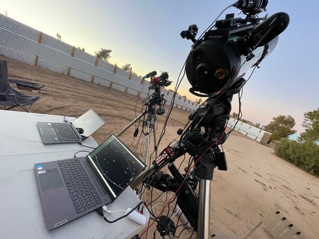 'I have spent countless days and nights studying the unknown objects, plotting orbits, measuring light curves, and analyzing their movements...