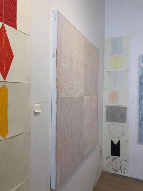 'This painting is an implosion, an effulgence, something has been ignited, and is being asserted. It comes forward in space,...