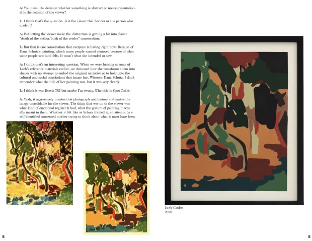 LAEH GLENN Artist’s Book, MUM Co-published by Apogee Graphics and RITE Editions In collaboration with Altman Siegel Fall 2020 Designed...