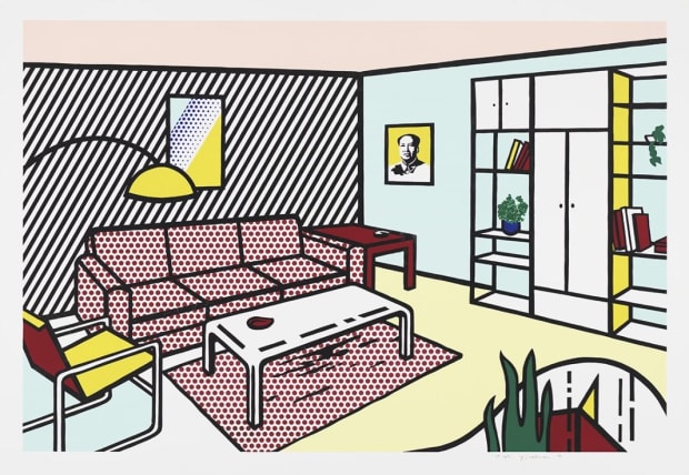 Roy Lichtenstein Modern Room For Sale