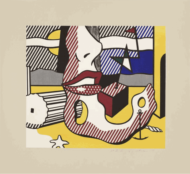ROY LICHTENSTEIN A BRIGHT NIGHT FOR SALE