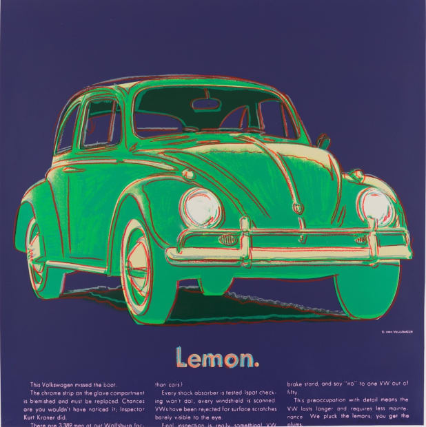 Andy Warhol Volkswagen for sale