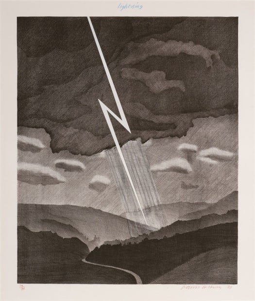 David Hockney Lightning