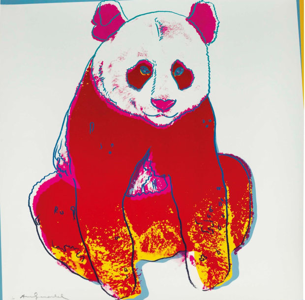 Andy Warhol Giant Panda (FS II.295) For Sale