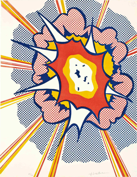 ROY LICHTENSTEIN EXPLOSION FOR SALE