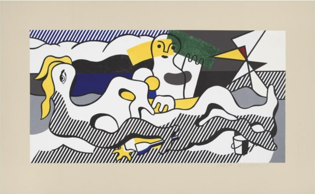 ROY LICHTENSTEIN AT THE BEACH FOR SALE