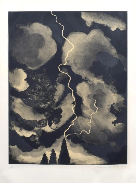 Hockney Study of Lightning Medium