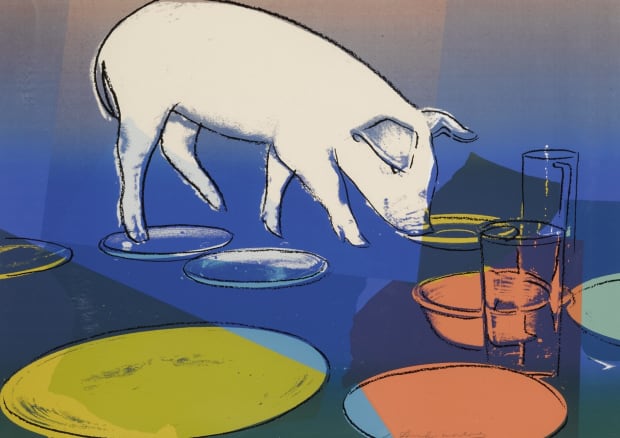 Andy Warhol Fiesta Pig for sale
