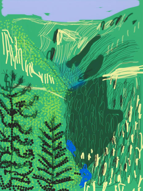 Hockney Yosemite Suite No. 21