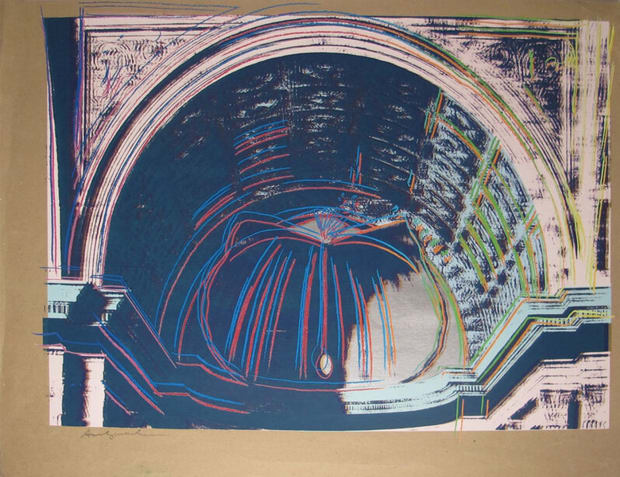 Andy Warhol Details of Renaissance Paintings Piero della Francesca, Madonna Del Duca Da Montefeltro, Circa 1472 prin for sale