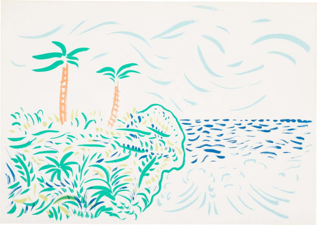 David Hockney Bora Bora for sale