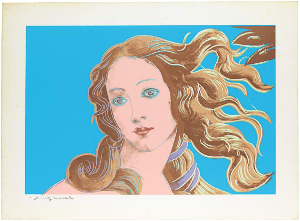 Warhol Birth of Venus for sale