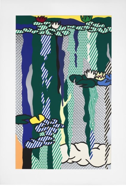 Roy Lichtenstein Water Lilies with Cloud For Sale