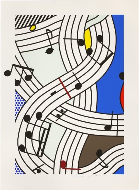Roy Lichtenstein Composition I For Sale
