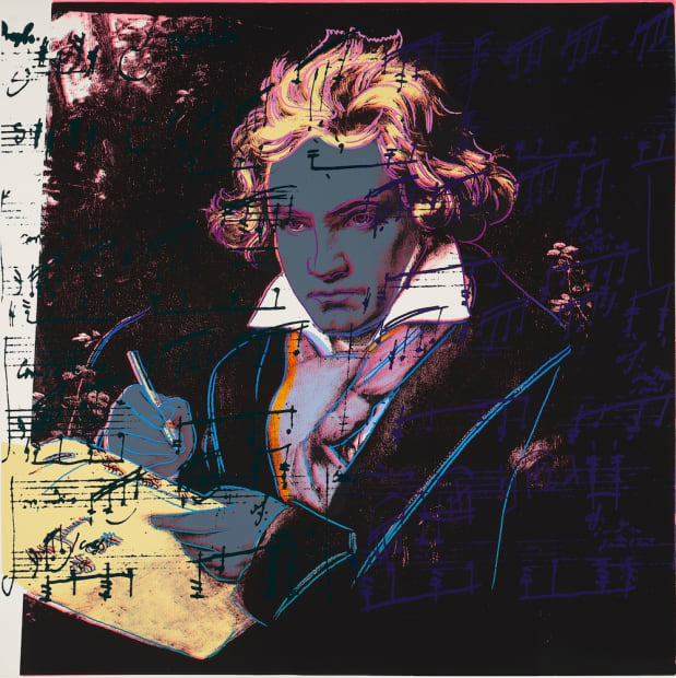 Andy Warhol Beethoven print for sale