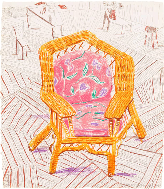 David Hockney Number One Chair