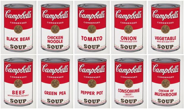 Campbell’s Soup I Portfolio (F & S II.44 - 53)) For Sale