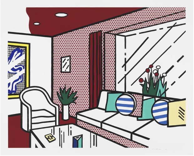 Roy Lichtenstein The Living Room For Sale