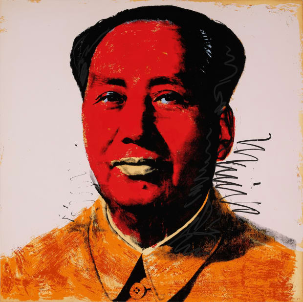 Andy Warhol Mao print for sale