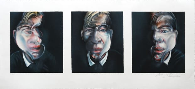 Francis Bacon Three Studies for a Self-Portrait