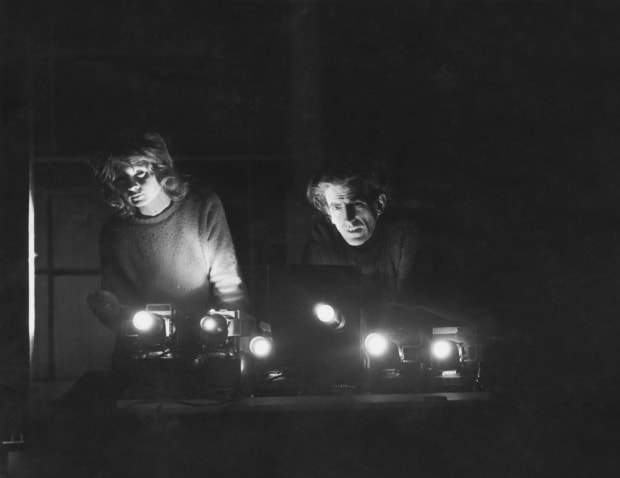 Son et Lumiere Mark and Joan experimented with works using light and projection throughout most of the 1960s. Son et...