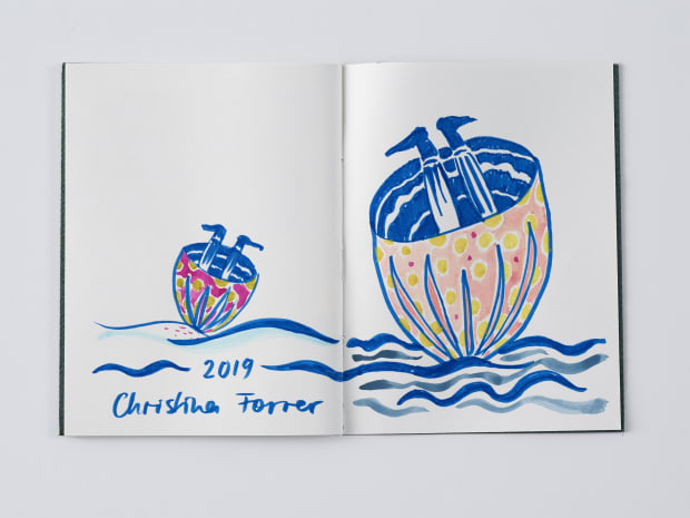 From the publication's print run of 500, Forrer created a limited edition of twenty books that each include a unique...