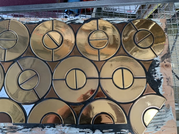 With the Beverly Center mural, I also wanted to introduce another layer of depth, reflectivity, and complexity -- even something...