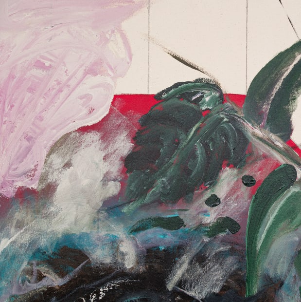 Fruto de pinceladas ágeis, largas e movimentadas, suas pinturas se impõem como uma reflexão sobre identidade e representação. Nas obras...