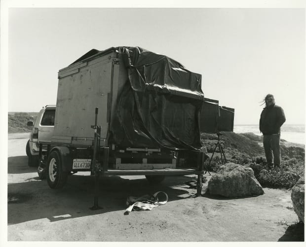 Utilizing inventive cameras he designed and built himself, Chiara shoots directly onto positive color photographic paper, leaving behind visible traces...