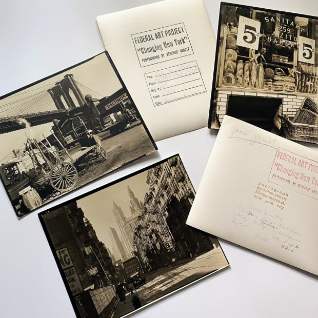 The 53 Berenice Abbott prints in this exhibition come from the collection of a woman named Jo Brown who was...