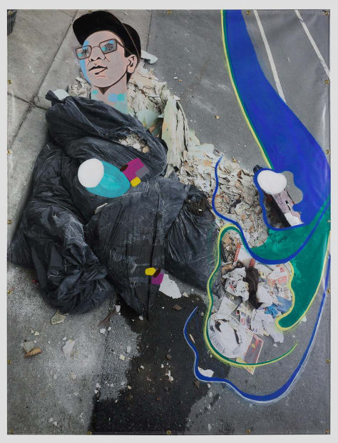 David Humphrey, Broken Bags, 2019