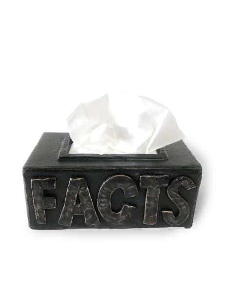 'Fake Tears' highlights a fascination with and influence of the Hollywood film industry, the mainstream media, a culture of misinformation...