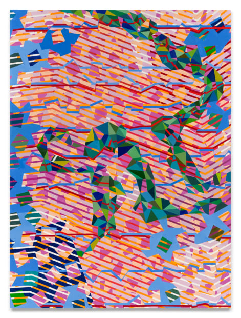 'Graphically, her paintings could be described as occupying a point somewhere between cartooning and cartography, abstraction and figuration. But Davis’...