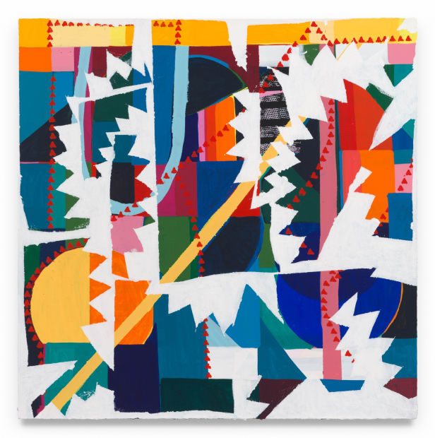 'The collisions in the studio parallel the layers upon layers of ideas that occur within a single work. One work...
