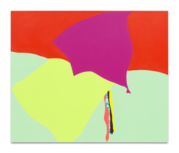 'Gestural and calligraphic to the point of being lyrical, Martin’s canvases achieve smooth surface planes, open fields of color, and...