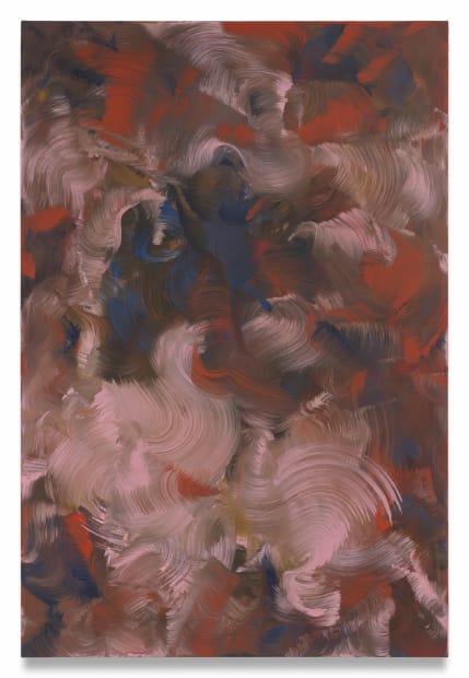 'What is remarkable about the performative aspects of Lawlor's gestural marks has to do with her ability to lay down...