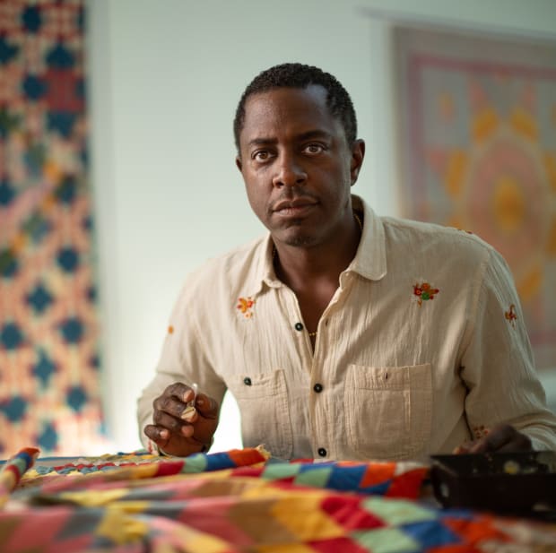 Conceptual artist Sanford Biggers (b. 1970; Los Angeles, CA) examines the inherent tensions of history and culture, of language and...