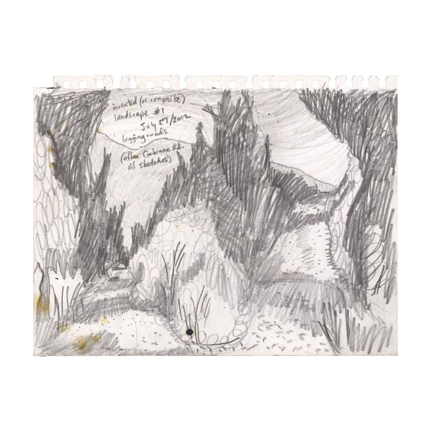 'The strange beginning to this whole new invented world included the accidental juxtaposition of orange and black shapes (both of...