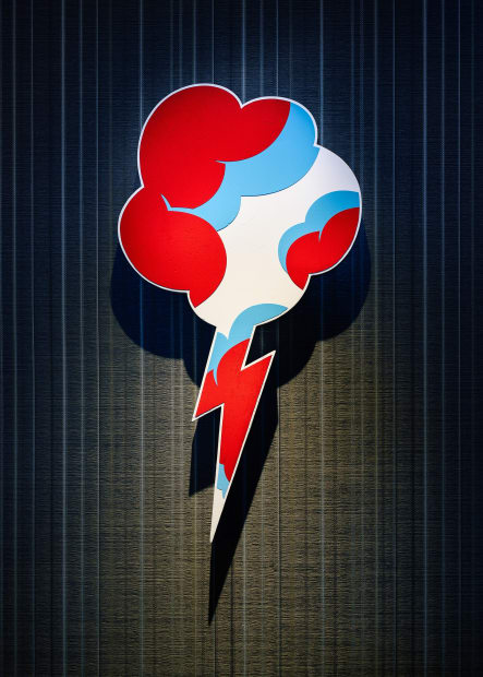 Thundercloud Painting, Acrylic on panel | 57.0 x 30.0 cm | 2025