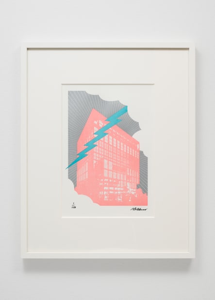 Descending Painting, Edition of Letterpress Printing