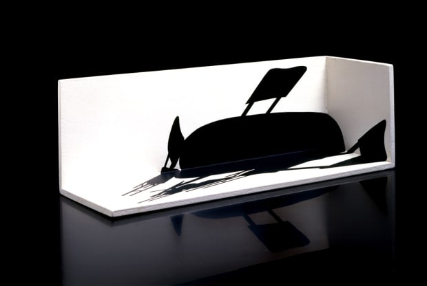 R E G I N A S I L V E I R A “In Absentia (Stretched)” - Maquete, 1992...