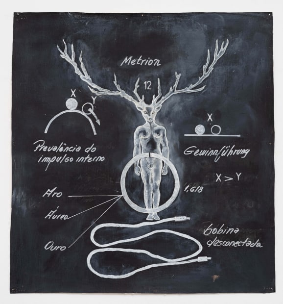 R I T A D A M A S C E N O “UR-METRION”, 2023 betume, acrílica, giz de cera...