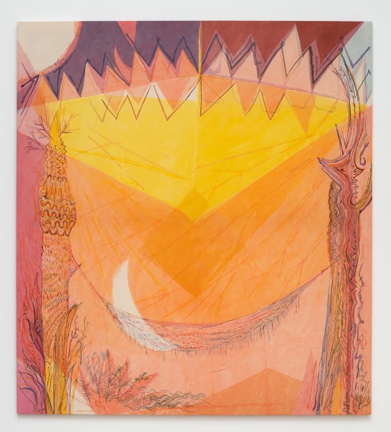 A N D R É S O U S A 'Rede (Sol)', 2023 acrílica sobre tecido de algodão acrylic on...