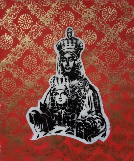 Rodrigo Figueredo, Madonna Nera Corona, 2020