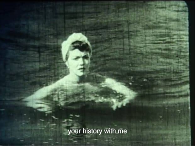 She Breathes Water is constructed with found footage and audio, foregrounding non-hierarchical meaning-making and relationality. Siopis writes: 'She, the protagonist,...