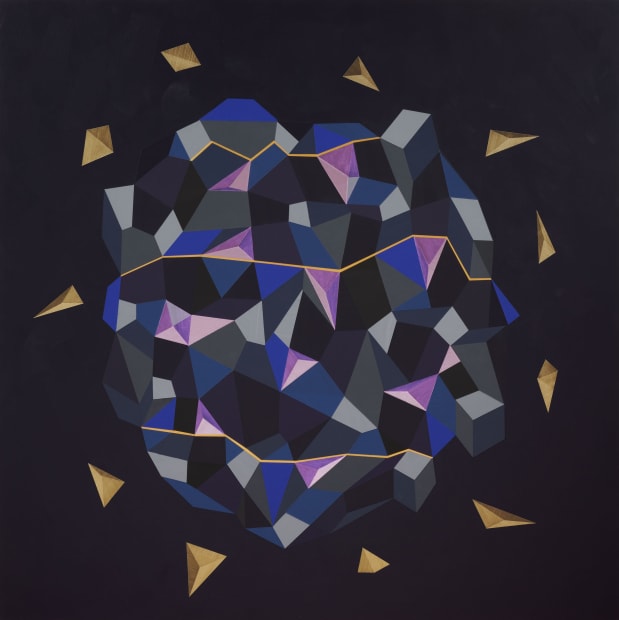 Adia Millett Trust, 2024 Acrylic on wood 48 x 48 inches $28,000