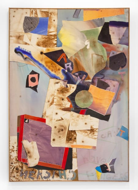 Mike Henderson Chicken Fingers, 1980 Acrylic and mixed media on canvas 73 x 50 inches Price Upon Request