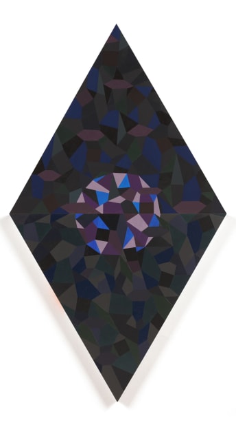 Adia Millett Black Diamond, 2023/2024 Acrylic on wood 69 x 40 inches $28,000