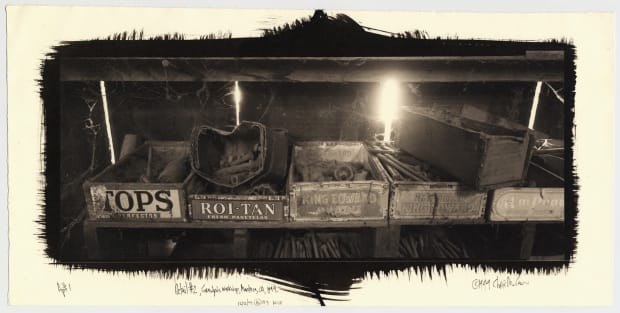 From the Vault Chris McCaw's early platinum prints depict his family's farm in California's Central Valley: 'It is my intention...