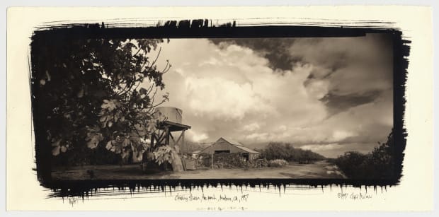 From the Vault Chris McCaw's early platinum prints depict his family's farm in California's Central Valley: 'It is my intention...